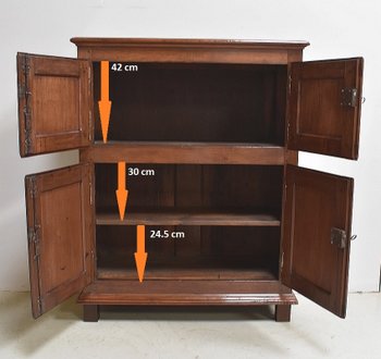 Small Buffet with Height of Support in Walnut - Beginning of XIXth century