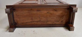 Small Buffet with Height of Support in Walnut - Beginning of XIXth century