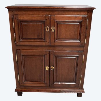 Small Buffet with Height of Support in Walnut - Beginning of XIXth century