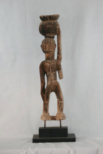Large Yoruba statue, Beni, Nigeria and Togo.