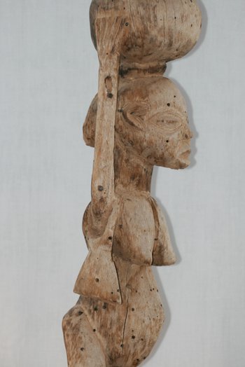 Large Yoruba statue, Beni, Nigeria and Togo.
