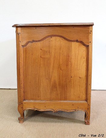 Commode de Port Nantaise en Acajou Jaune de Saint-Martin, époque Louis XV – XVIIIe