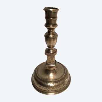 bronze candle holder