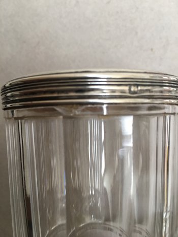 Pair of cotton pots or other
