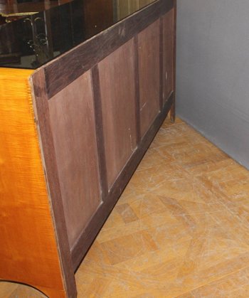Credenza in legno chiaro d'epoca Art Déco 1930 circa