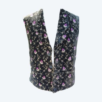 Gilet en velours époque Napoleon III