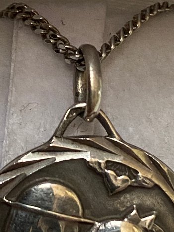 MEDAGLIA D'ARGENTO MASSICCIO