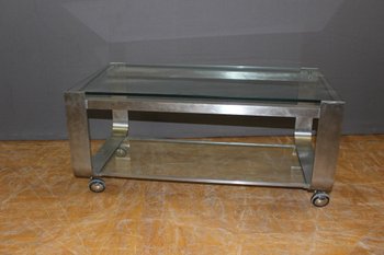 Table Basse à Deux Plateaux Vers 1970