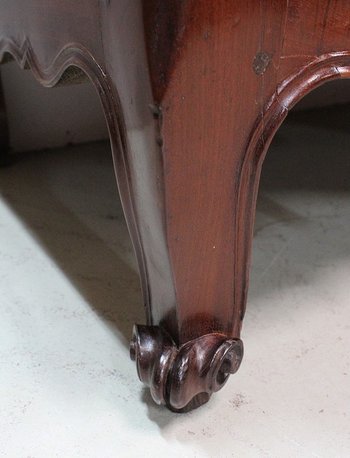Exceptionnelle Armoire de Port, en Acajou de Cuba, région Nantaise - 1776