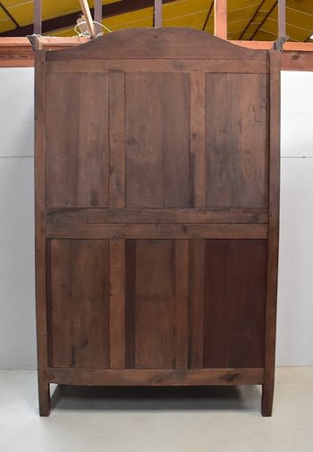 Exceptionnelle Armoire de Port, en Acajou de Cuba, région Nantaise - 1776