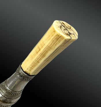 Piccolo coltello chiamato Dha - Birmania, Myanmar - XIX secolo