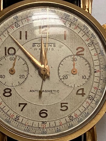 OROLOGIO CRONOMETRO IN ORO 1940