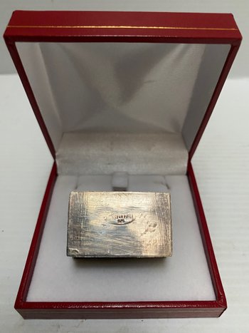 SILVER PILL BOX