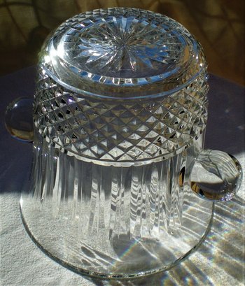 Rare Tommy model champagne bowl / bucket in Saint-Louis crystal (ref D 0105)