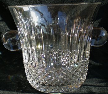 Rare Tommy model champagne bowl / bucket in Saint-Louis crystal (ref D 0105)