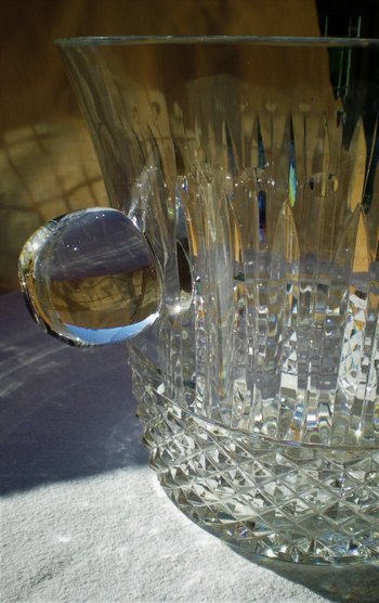 Rare Tommy model champagne bowl / bucket in Saint-Louis crystal (ref D 0105)