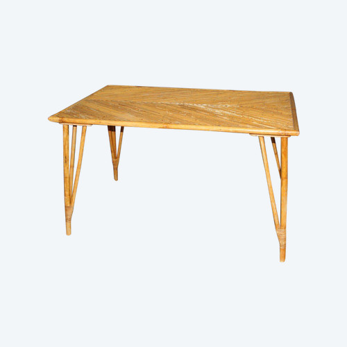Rattan Table About 1950