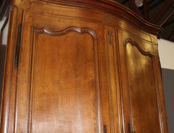Louis XV two-part sideboard with curved front XVIII