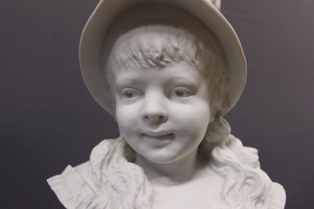 Pair Of Cookies Representing Helmeted Children