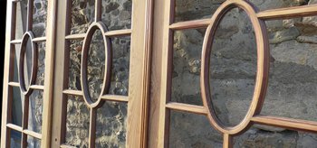 Trois Portes Vitrées Pour La Décoration Cloison Vitrée Dressing Bibliothèque Porte Ancienne