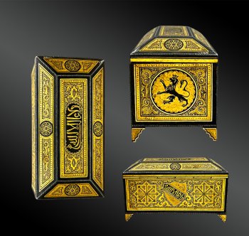 CASE - Placido ZULOAGA (1834-1910), attributed to the workshop of Eibar - Spain - About 1880