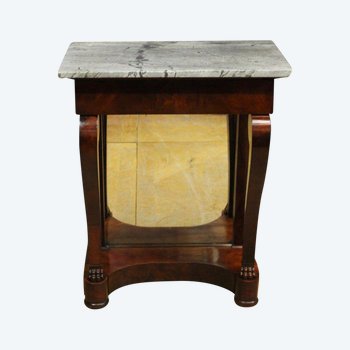Consolle d'epoca di restauro in mogano XIX