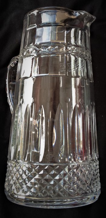 Large orangeade jug Tommy model in Saint-Louis crystal