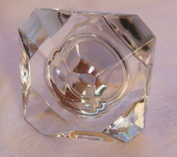 Crystal alcohol / cognac decanter signed BACCARAT Cognac Martell (ref D 0113)