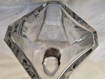 Crystal alcohol / cognac decanter signed BACCARAT Cognac Martell (ref D 0113)