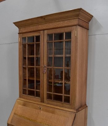 Scriban - Bibliothèque en Chêne Blond massif, origine Angleterre - 1920 / 1930