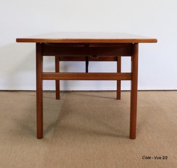 Scandinavian teak system table, model "Sesam" by Tingströms, by F. Ohlsson - 1960