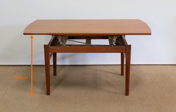Scandinavian teak system table, model "Sesam" by Tingströms, by F. Ohlsson - 1960