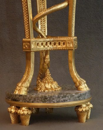  Pair of large potpourri after Gouthière 19th century