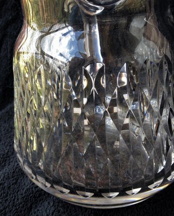 Graziosa brocca per acqua in cristallo trasparente BACCARAT (rif D 0113)
