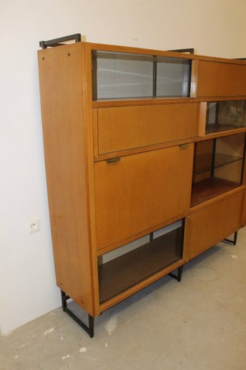 Bibliothek Und Sein Sekretär Von Georges Frydman für EFA Um 1960
