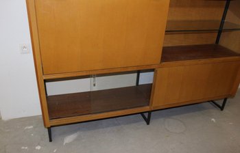 Bibliothek Und Sein Sekretär Von Georges Frydman für EFA Um 1960