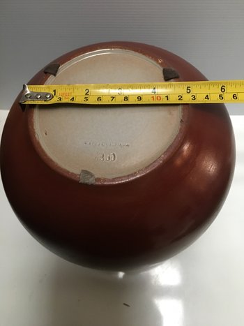Art Nouveau SARREGUEMINES vase