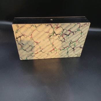 Boite à jeux en marqueterie boulle 