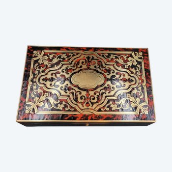 Game box in marquetry boulle