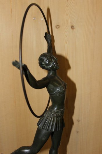 Art Deco Dancer Sculpture