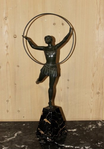 Art Deco Dancer Sculpture