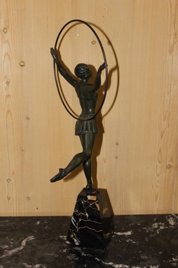 Art Deco Dancer Sculpture