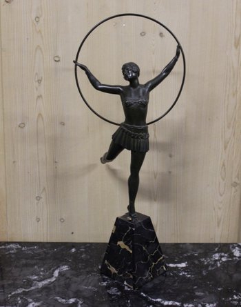 Art Deco Dancer Sculpture