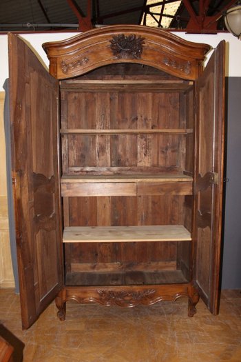 Armoire Provençale XVIII En Noyer