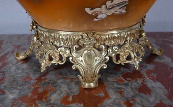 Important Porcelain Cache-pot, Japan - Late 19th century