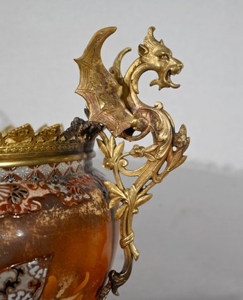 Important Porcelain Cache-pot, Japan - Late 19th century