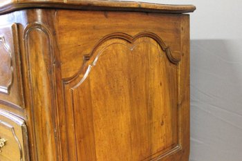 Commode Provençale En Noyer Dite Sauteuse XVIII