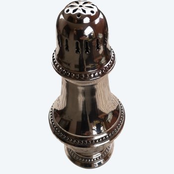 Pretty silver metal sprinkler model "Perles"