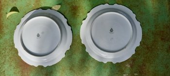 Teller aus Limoges-Porzellan 1920