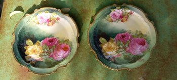Teller aus Limoges-Porzellan 1920
